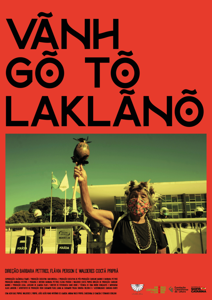 Mostra Chica Pelega volta a Campos Novos com edição quilombola 3 Vãnh gõ tõ Laklãnõ 2022 cartaz Barbara Pettres,Flávia Person,Walderes Coctá Priprá 3ª Mostra de cinema chica pelega edição quilombola
