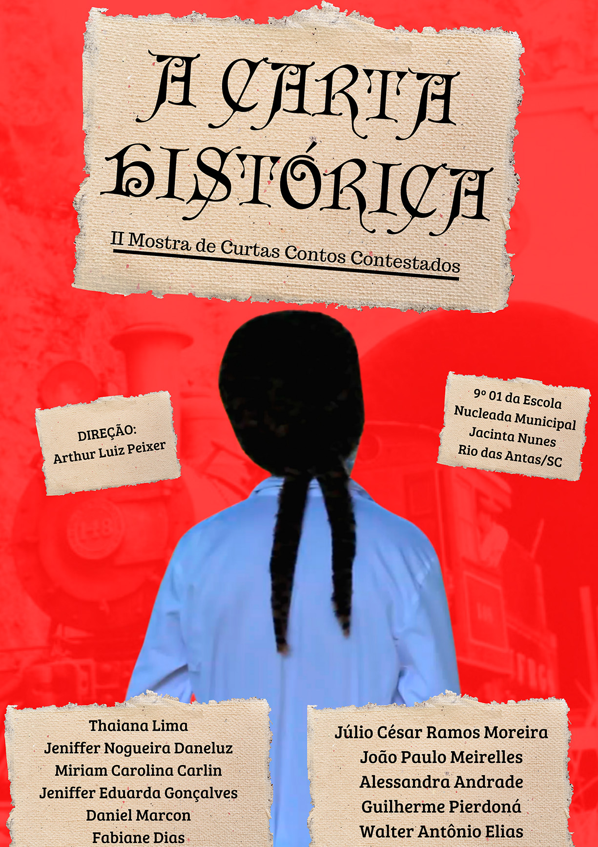 A CARTA HISTORICA 2023 CARTAZ 3ª mostra de cinema chica pelega ed quilombola 2023