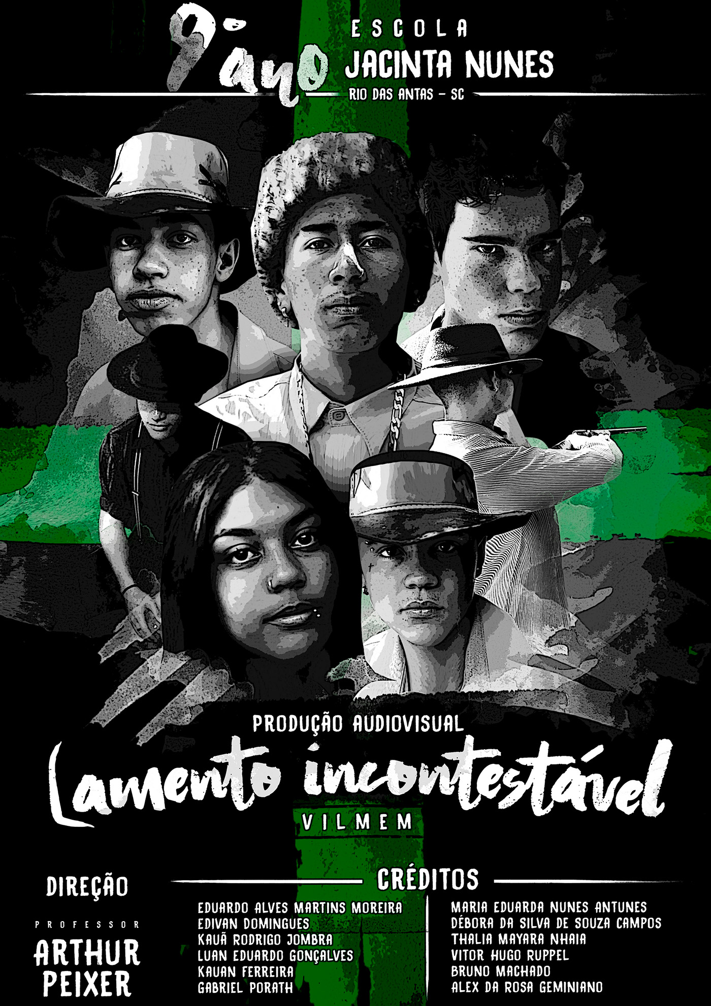 Lamento incontestável 2023 cartaz 3ª mostra de cinema chica pelega ed quilombola 2023