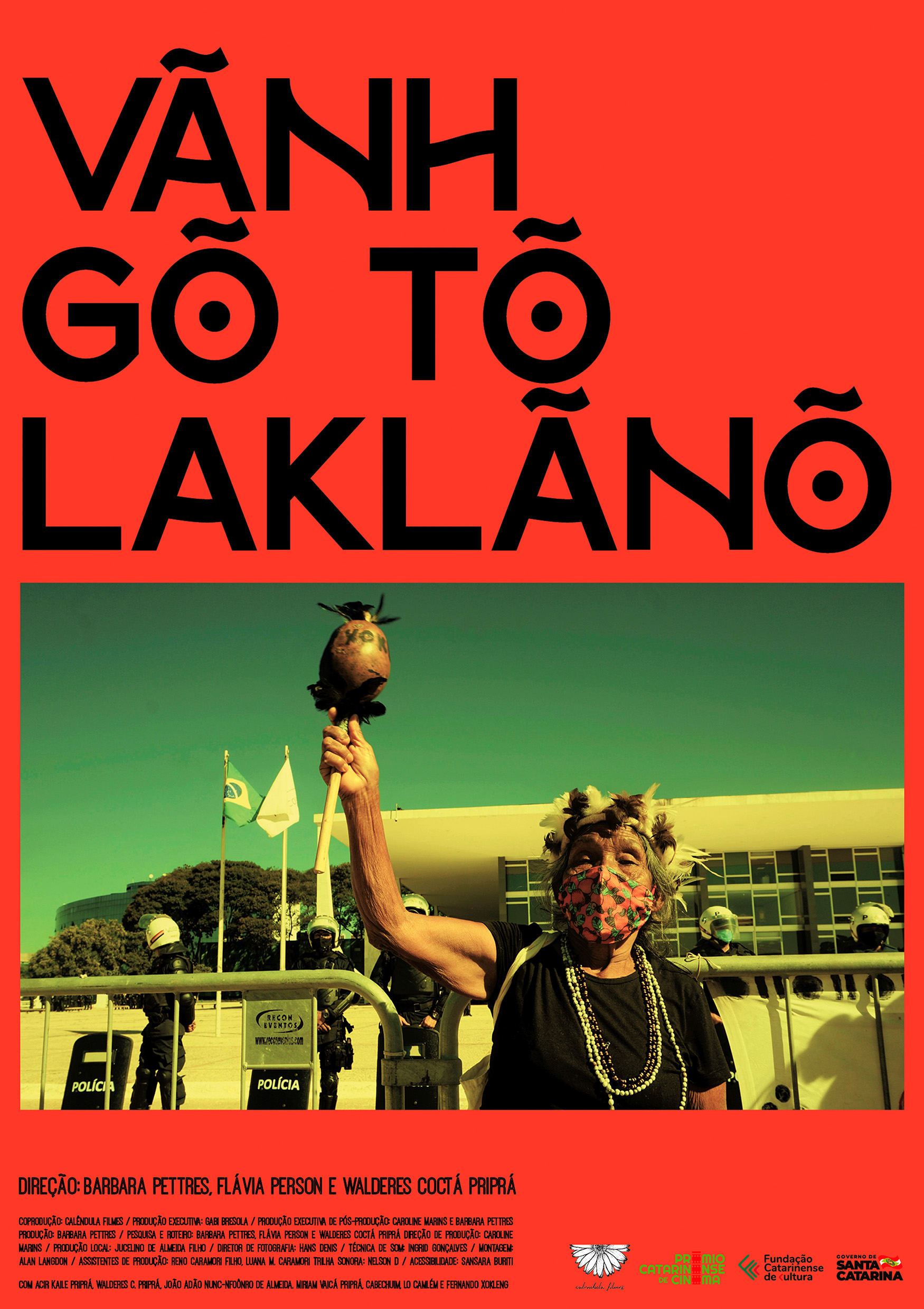 Vãnh go to Laklan 2022 cartaz 3ª mostra de cinema chica pelega ed quilombola 2023